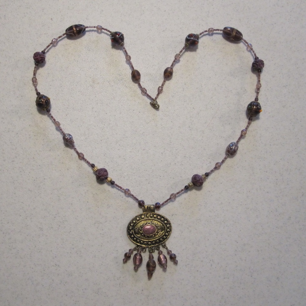 Glass Beaded Necklace